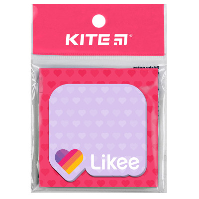 Папір з клейким шаром 70*70 мм "Kite" /LK22-298/ 50арк "Likee" (1/24/576)
