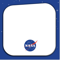 Папір з клейким шаром 70*70 мм "Kite" /NS22-298/ 50арк "NASA" (1/24/576)