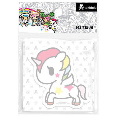 Папір з клейким шаром 70*70 мм "Kite" /TK22-298-1/ 50арк "Tokidoki" (1/24/576)