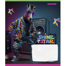 Зошит уч. "Школярик" 18арк.== /3276L/ "Dance star" виб.УФ--лак (хлопчик) (25/250)