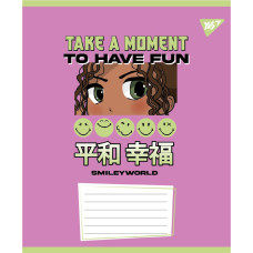 Зошит уч. "YES" 12арк.== /767659/ "Smiley World Cool" (25/500)