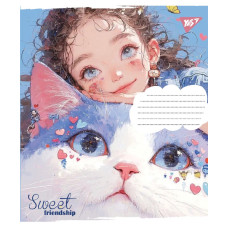 Зошит уч. "YES" 12арк.== /767862/ "Sweet Friendship" (25/500)