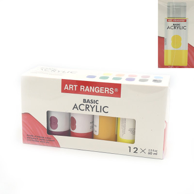 Набір акрилових фарб "Art rangers" /PA89.12060/ 12кол.*60 мл (1/6)