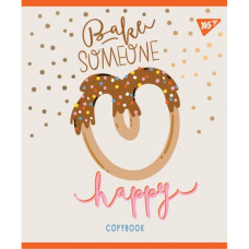 Зошит уч. "YES" 12арк.== /764224/ "HAPPY" мат. ВДЛ+УФ виб. (10/250)