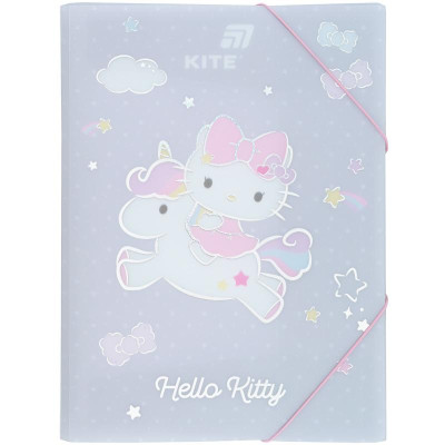 Папка на гумках А4 "Kite" /HK25-247-3/ Hello Kitty (1/12)