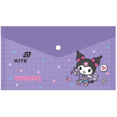Папка на кнопці DL "Kite" /HK25-246-1/ Kuromi Куромі (1/12)