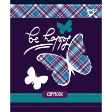 Зошит уч. "YES" 12арк.# /765148/ "Tartan fun" виб.гібрід.лак (10/250)