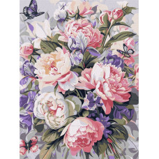 Картина за номерами "Ідейка" /KHO3349/ "Сад у серці" 30*40см