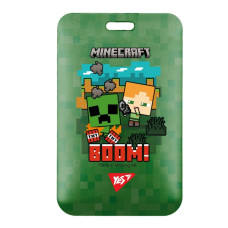 Бедж "YES " /940322/ вертикальний, без стрічки, слайдер "Minecraft" (1/20/600)