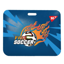 Бедж "YES " /940324/ горизонтальний, без стрічки, слайдер "Football" (1/20/600)