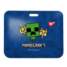 Бедж "YES " /940325/ горизонтальний, без стрічки, слайдер "Minecraft" (1/20/600)