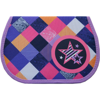 Пенал "TIGER" /JY18-B02E/ 1 відд., 1 відв., б/н. "Joy Col, Cotton Candy" (girls) (1/24)