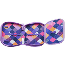 Пенал "TIGER" /JY18-B02E/ 1 відд., 1 відв., б/н. "Joy Col, Cotton Candy" (girls) (1/24)