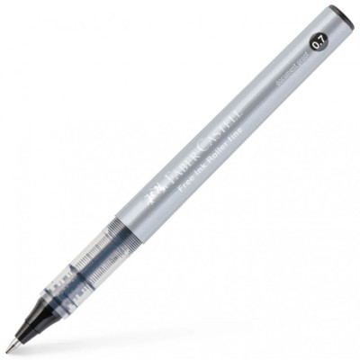 Ручка-роллер "Faber-Castell" 348199 Free INK 0.7см Чорний   (1/12)