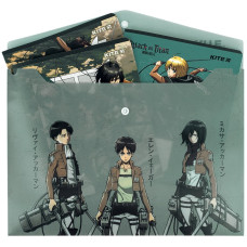 Папка на кнопці А4 "Kite" /AT25-244/ Attack on Titan Season 1-3 (1/12)