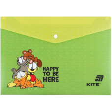 Папка на кнопці А4 "Kite" /GF25-244-2/ Garfield Retro/Classic (1/12)