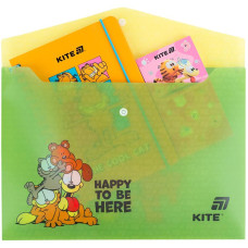 Папка на кнопці А4 "Kite" /GF25-244-2/ Garfield Retro/Classic (1/12)