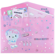 Папка на кнопці А4 "Kite" /HK25-244-4/ Hello Kitty (1/12)