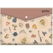 Папка на кнопці А4 "Kite" /HP25-244-1/ Harry Potter (1/12)