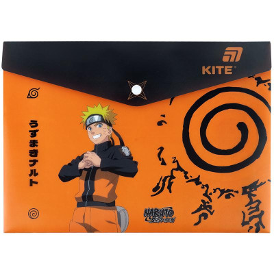 Папка на кнопці А4 "Kite" /NR25-244/ Naruto Shippuden (1/12)