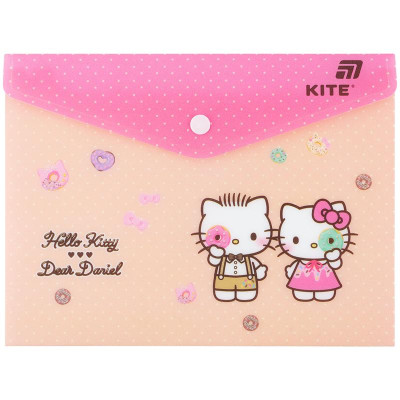Папка на кнопці А5 "Kite" /HK25-245-2/ Hello Kitty (1/12)