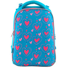 Рюкзак каркасний "1В" /556034/ H-12 "Romantic hearts" (1/6)