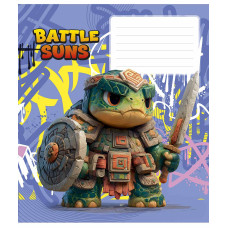 Зошит уч. "Школярик" 12арк.# /3757K/ Battle Suns ВД-лак (хлопчик) (30/300)