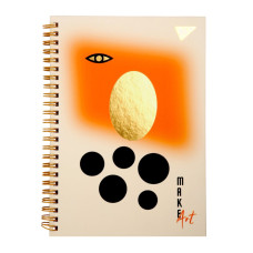 Блокнот А5/64 # "YES" /152023/ 7БЦ cпіраль "Make art" (1/20/40) Блокнот А5/64 # "YES" /152023/ 7БЦ cпіраль "Make art" (1/20/40)