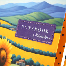 Блокнот А5/64 # "YES" /152074/ інтегр.обкл. "Ukrainian notebook" (1/20/40)
