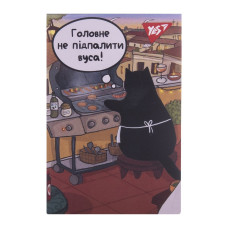 Блокнот А7/48 # склейка "YES" /152102/ "Miao life" (1/40/320)