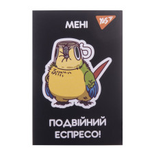 Блокнот А7/48 # склейка "YES" /152105/ "Mysterious world" (1/40/320)