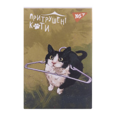 Блокнот А7/48 # склейка "YES" /152101/ "Таємне життя котів" (1/40/320)