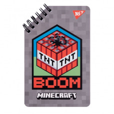 Блокнот 95х145/60  подвійна спіраль "YES" /151759/ "Minecraft"  (1/30/60)