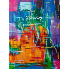 Блокнот А5/176арк "Рюкзачок" /ТП-2/ "PAINTING" # тв/лам. обкл., 60г/м2, мікс (1/12)