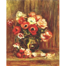 Алмазна мозаїка "Go to art" /189705/ "Натюрморт з анемонами" 30*40 см на підрамнику