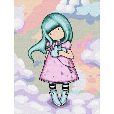 Картина за номерами "Ідейка" /KHO8588/ "Ostara Santoro Gorjuss Collection" 30*40см