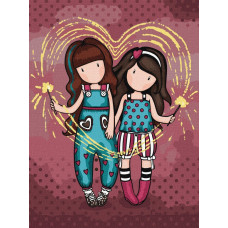 Картина за номерами "Ідейка" /KHO8681/ "Fireworks Santoro Gorjuss Collection" 30*40см
