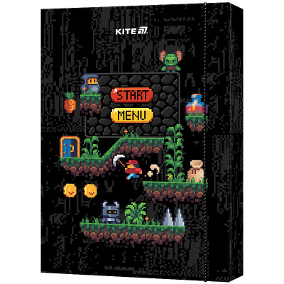 Папка для праці А4 "Kite" /K25-213-2/ Pixel Game (1/5)