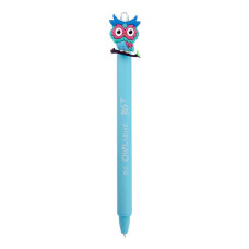 Ручка масляна автомат "Yes" /412007/ "Cute owl" 0,7 мм, синя (36/1296)