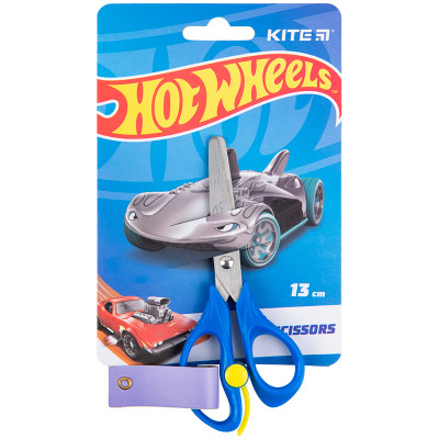 Ножиці  дитячі з пружиною "Kite" /HW23-129/ 13см "Hot Wheels" (1/24/288)