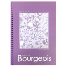 Блокнот А5/80 "Bourgeois" /N9626/ Пласт.обкл., спіраль, вн.блок 60г, # (1/80)