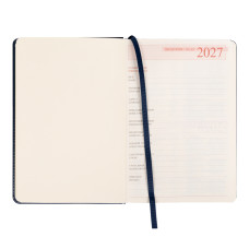 Щоденник діловий А5 Дат.2027 "Leo Planner" /252758/ "Vector", твердий, синій, 368 стор. (1/20)