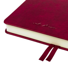 Щоденник діловий А5 Дат.2027 "Leo Planner" /252748/ "Persona", твердий, бордовий, 368 стор. (1/20)