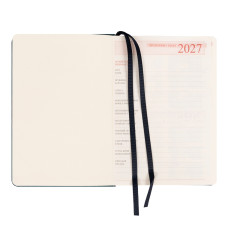 Щоденник діловий А5 Дат.2027 "Leo Planner" /252749/ "Persona", твердий, смарагдовий, 368 стор. (1/20)