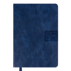 Щоденник діловий А5 Дат.2027 "Leo Planner" /252747/ "Persona", твердий, синій, 368 стор. (1/20)