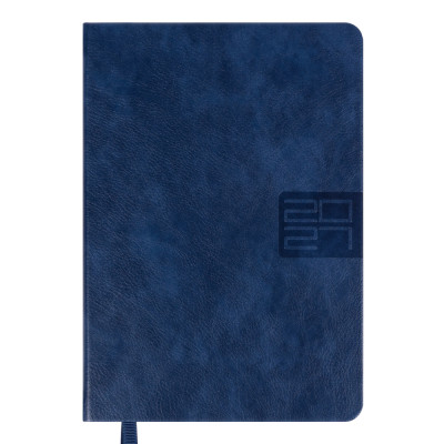 Щоденник діловий А5 Дат.2027 "Leo Planner" /252747/ "Persona", твердий, синій, 368 стор. (1/20)