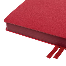 Щоденник діловий А5 Дат.2027 "Leo Planner" /252728/ "Binario", м'який, бордовий, 368 стор. (1/20)
