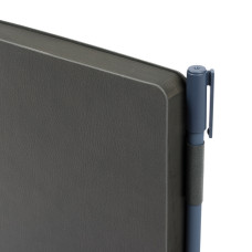Щоденник діловий А5 Дат.2027 "Leo Planner" /252726/ "Binario", м'який, графіт, 368 стор. (1/20)