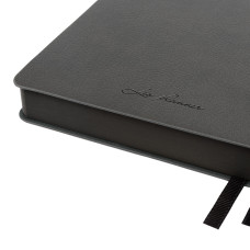 Щоденник діловий А5 Дат.2027 "Leo Planner" /252726/ "Binario", м'який, графіт, 368 стор. (1/20)