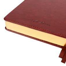 Щоденник діловий А5 Дат.2027 "Leo Planner" /252753/ "City", твердий, коричневий, 368 стор. (1/20)